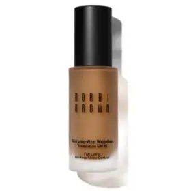 Bobbi Brown, Skin Longwear, Fara parabeni, Finisaj mat, Fond de ten lichid, N-070, Neutral Gold, SPF 20, 40 ml