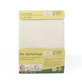 Protectie impermeabila saltea copii, BIO, 50x70 cm, fata dubla bumbac organic, spalare automata 95°C, Gruenspecht 615-00