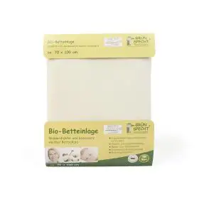 Protectie impermeabila saltea copii, BIO, 70x100 cm, fata dubla bumbac organic, spalare automata 95°C, Gruenspecht 616-00