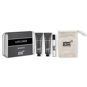 Explorer, Set Calatorii Barbati: Apa de Parfum 7.5 ml + After-Shave 30 ml + Gel de Dus 30 ml