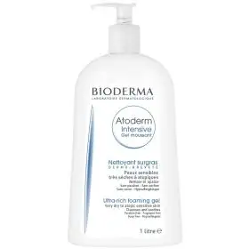 Bioderma, Atoderm Intensive, Ultra-linistitor, Gel de dus, pentru fata si corp, pentru piele sensibila foarte uscata pana la atopica, 500 ml
