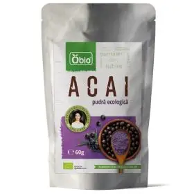 Pulbere de acai eco 60g OBIO