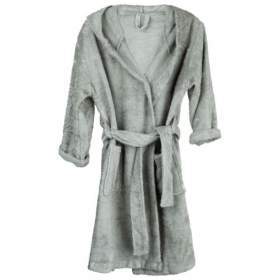 Halat de Baie Frotir din Bambus pentru Copii 8-10 ani Whisper Green