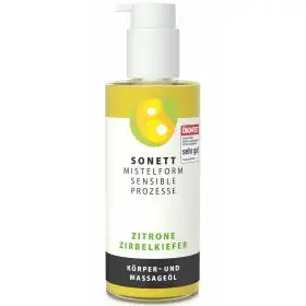 Ulei pentru corp si masaj cu lavanda si tamaie bio 145ml Sonett