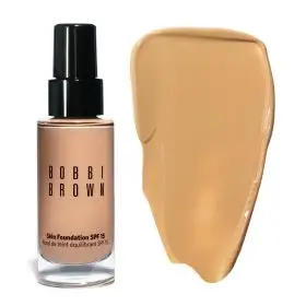 Bobbi Brown, Skin, Glicerina, Longwear, Fond de ten lichid, W-048, Bej auriu, SPF 15, 30 ml