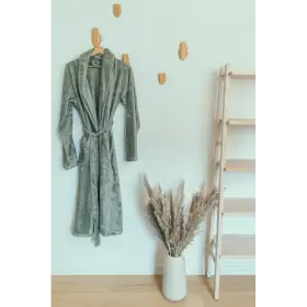 Halat de Baie Frotir din Bambus pentru Adulti XL Whisper Green