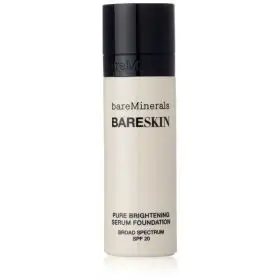 BareMinerals, BareSkin, Fara parabeni, Fond de ten iluminator, Ser, 01, Porcelain, SPF 20, 30 ml
