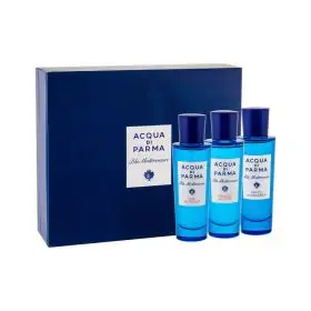 Set apa de toaleta 3 x 30 ml Acqua Di Parma Blu Mediterraneo, Bergamotto Di Calabria 30 ml + Arancia Di Capri 30 ml + Fico Di Amalfi 30 ml
