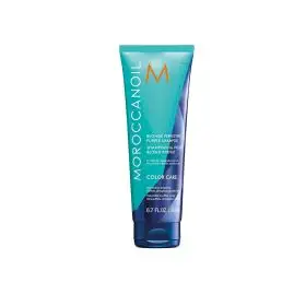  Șampon Moroccanoil Color Care Blonde Perfecting Purple, fara parabeni, Neutralizes Brassiness, 200 ml