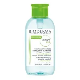 Bioderma, Sebium H2O, Ingrediente active, Purificante, Apa micelara, Pentru ten mixt cu gras, 500 ml
