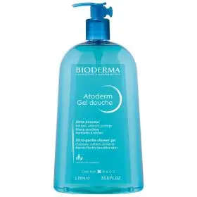 Bioderma, Atoderm, demachiant, gel de dus, pentru toate tipurile de ten, 1000 ml