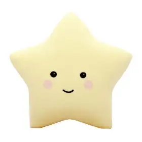 Lampa de veghe cu LED, cu oprire cronometrata, forma stea, galbena, Lumilu Sweet Dreams Star, Reer 52265