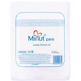 Comprese sterile pliate Minut - 25 buc