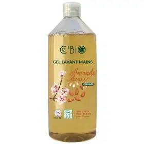 Rezerva sapun lichid BIO pentru maini cu migdale dulci 1000 ml CE'BIO