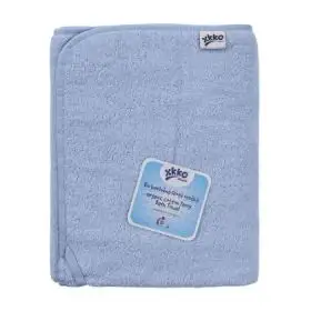 Prosop bumbac organic Blue 75x150cm XKKO