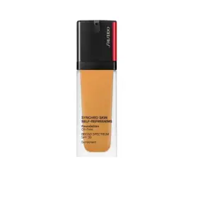 Shiseido, Synchro Skin Self- Refreshing Cushion, Oil-Free, Liquid Foundation, 420, Bronze, SPF 30, 30 ml