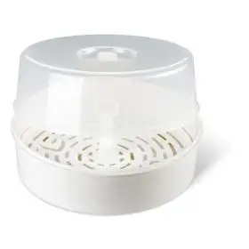 Sterilizator ecologic pentru microunde, capacitate 4 biberoane, Reer Vapostar 3295.1