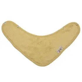 Baveta Textila cu Doua Straturi Tip Bandana din Bambus Honey Yellow