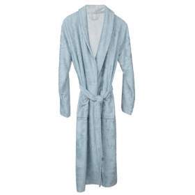 Halat de Baie Frotir din Bambus pentru Adulti Sea Blue S