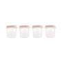Set 4 recipiente gradate Miniland Candy 200 ml