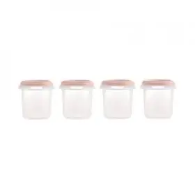 Set 4 recipiente gradate Miniland Candy 200 ml