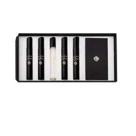 Set Acqua di Parma: Signatures Of The Sun - Leather, Apa De Parfum pentru Barbati, + Signatures Of The Sun-Oud, 7 ml + Signatures Of The Sun - Osmanthus, 7 ml + Signatures Of The Sun - Quercia, 7 ml, Signatures Of The Sun-Sandalo, 7 ml