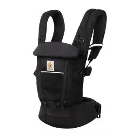 Marsupiu Adapt Soft Flex Mesh Onyx Black Ergobaby