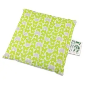 Pernuta termica anticolici cu samburi de cirese si husa din bumbac, pentru bebelusi, 16 x 16 cm, Gruenspecht 112-V2