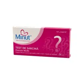 Test de sarcina Minut intim tip caseta