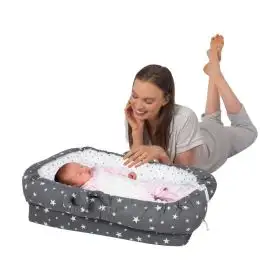 Co-sleeper anti-reflux Nest Grey Stars 