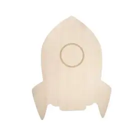 Lampa de veghe de perete, cu led, lumina reglabila si oprire cronometrata, forma racheta, Lumilu Silhouette Rocket, Reer 52157