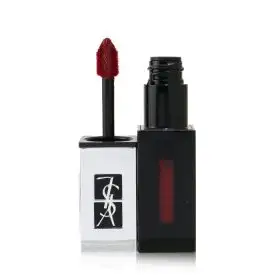 Ruj Yves Saint Laurent Rouge Pur Couture Vernis A Levres The Holographics Glossy Stain No-502 Electric Burgundy 6 Ml