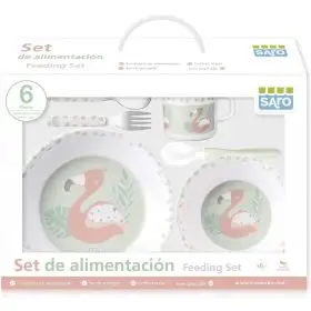 SET ALIMENTATIE FLAMINGO PARTY 6PIESE
