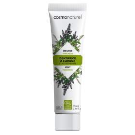 Pasta de dinti BIO pentru prospetime cu menta si argila 75 ml COSMO NATUREL