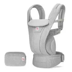Marsupiu Omni Deluxe Mesh Pearl Grey Ergobaby
