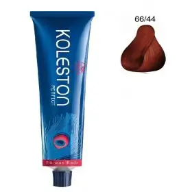Wella Professionals, Koleston Perfect, Permanent Hair Dye, 66/44 Dark Blonde Intense Red, 60 ml