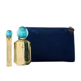 Chopard Set Happy Lemon Dulci, Apa de Parfum, 100 ml + Apa de Parfum, 10 ml, Textile Makeup Bag, pentru Femei