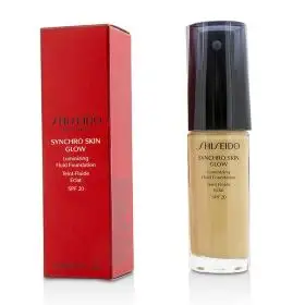 Fond de ten Shiseido, Synchro Skin Glow, Luminizing, Liquid Foundation, No.3, Golden, SPF 20, 10 ml *Tester