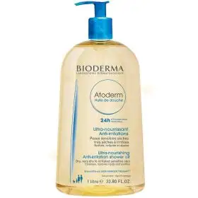 Bioderma, Atoderm, Ultra-hranitor/Anti-Iritatii, Ulei de dus, Pentru piele sensibila uscata/foarte uscata spre iritata, 1000 ml