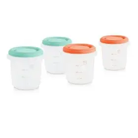 Set 4 recipiente Miniland Mediteranean 250 ml