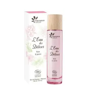 L'Eau des Délices Trandafir și Iasomie - Apa de Parfum Bio 50ml