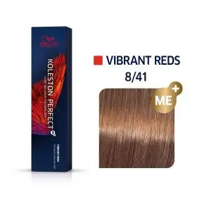 Vopsea permanenta Wella Professionals Koleston Perfect 8/41, Blond Deschis Rosu Cenusiu, 60ml