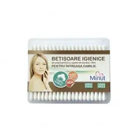 Betisoare igienice Minut - 200buc/cutie