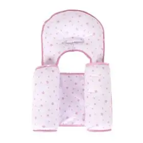 Pozitionator cu pernuta anti-plagiocefaliei Pink