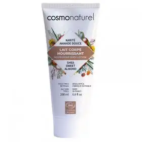Lapte de corp BIO cu unt de shea si ulei de migdale dulci 200 ml COSMO NATUREL