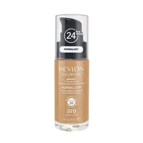 Fond de ten lichid Revlon Colorstay, Natural Medium Coverage, Nuanta 370 Toast, SPF 20, 30 ml