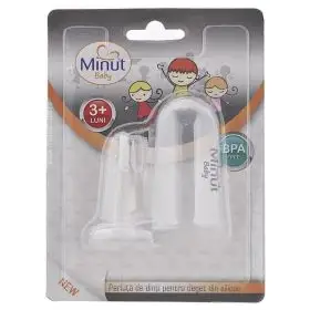 Periuta Minut Baby pentru gingii si dinti bebelusi  3+