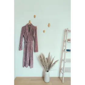 Halat de Baie Frotir din Bambus pentru Adulti S Mellow Mauve