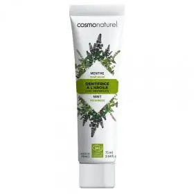 Pasta de dinti BIO pentru prospetime cu menta si argila 75 ml COSMO NATUREL