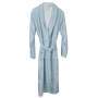 Halat de Baie Frotir din Bambus pentru Adulti M Sea Blue Timboo TM-BADME-529